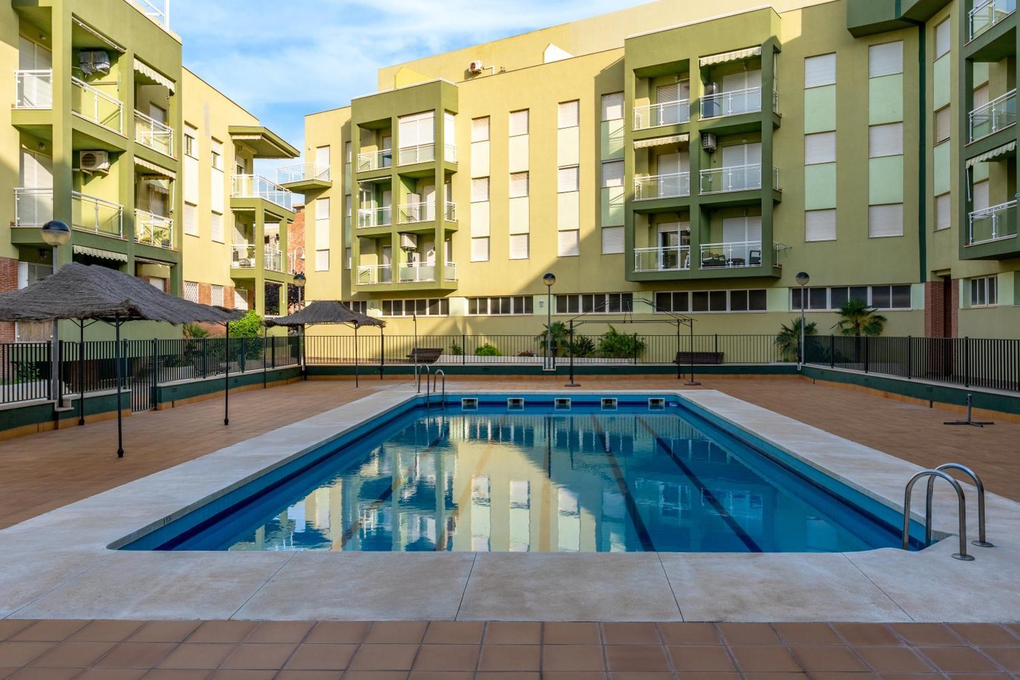 Bonito Apartamento En La Playa Con Piscina Torrenueva  Exterior foto